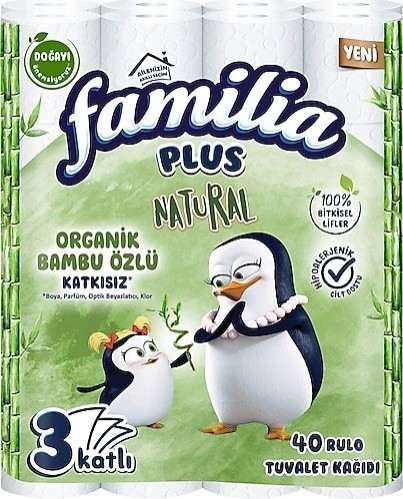 FAMILIA TOILET PAPER 40 PCS*3