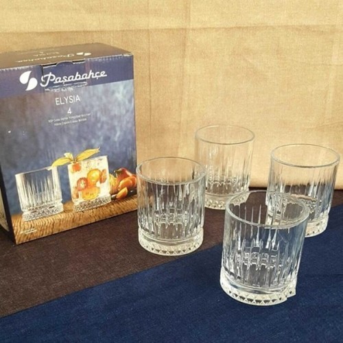 (520014) PAŞABAHÇE DRINKS GLASS 4PCS*6(ELYSIA)