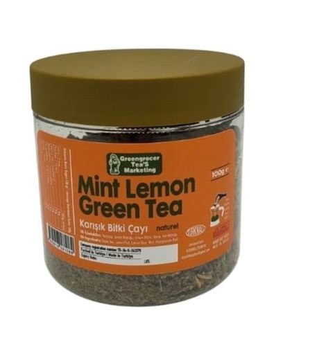 ALYA MINT LEMON GREEN TEA 100 GR JAR*21