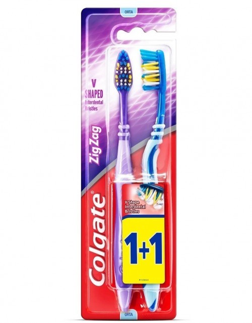 COLGATE TOOTH BRUSH ZIGZAG 2 LI*12