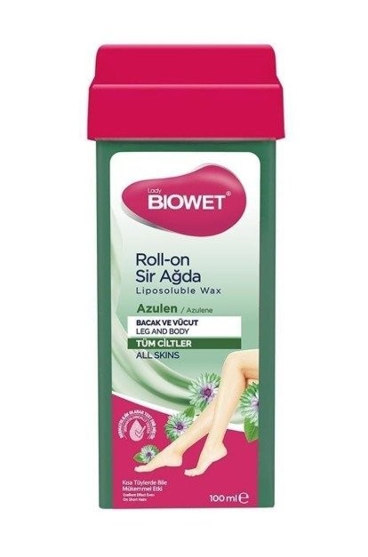 BİOWET ROLL-ON SIR WAX 100 ML AZULEN*24
