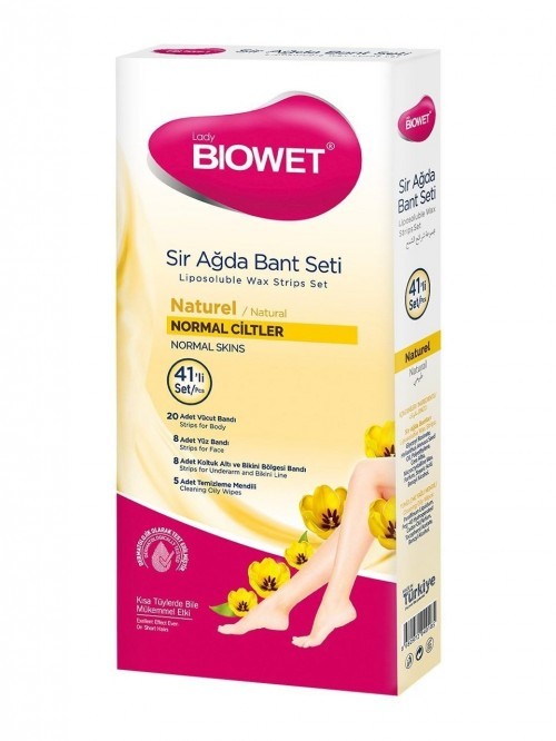 BIOWET SIR WAX TAPE SET 41 PIECES NATURAL*36
