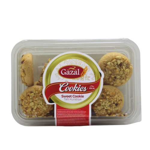GAZAL 300 GR SWEET COOKIES RICE PLAIN*20