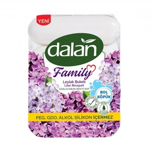 DALAN HAND SOAP BAR 4*75GR LILAC BOUQUET*24