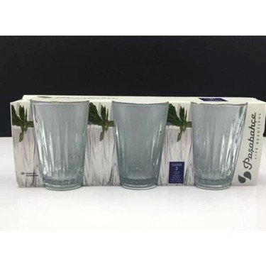 (520262)PAŞABAHÇE LUZIA WATER GLASS 3 PCS *8