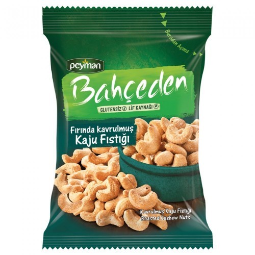 PEYMAN BAHÇEDEN 65 GR ROASTED CASHJUES *30