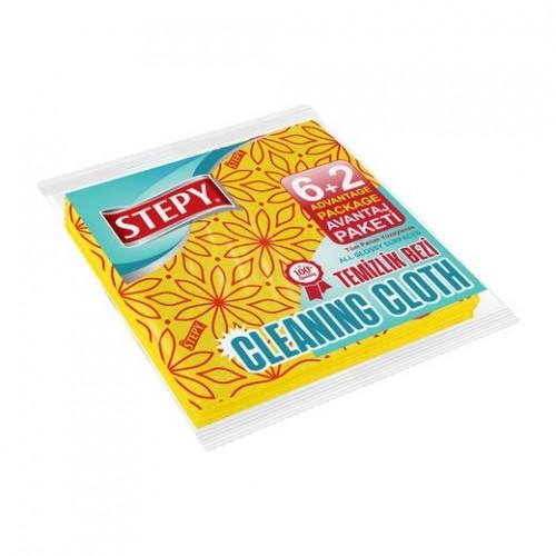 STEPY CLOTH 8 PCS YELLOW (34*35)*24