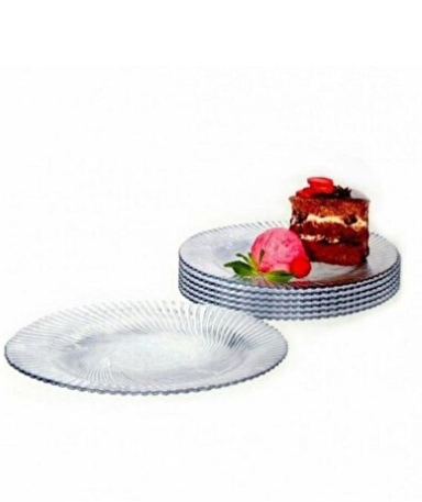 (10708)PAŞABAHÇE FREEZIA DESSERT PLATE 6 PCS*4