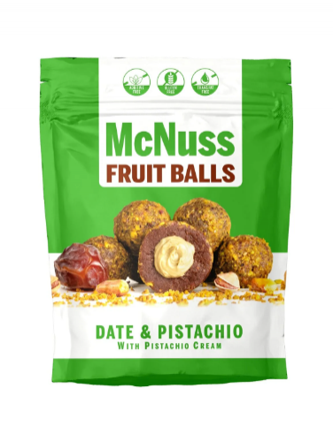 MC NUSS 80GR PISTACHIO CREAM FILLED FRUIT BALLS*6