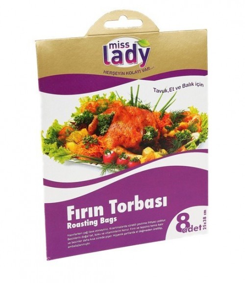 MISS LADY OVEN BAG 8 Pcs*20