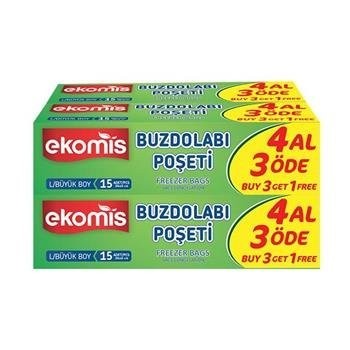 EKOMİS REFRIGERATOR BAG BUY 4 PAY FOR 3 LARGE SIZE*12