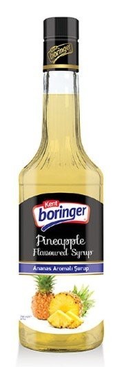 KENT BORİNGER 700 ML SYRUP PINEAPPLE FLAVOR*6