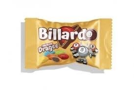 BILLIARD 20 GR CHOCOLATE COATED DRAGEE YELLOW *24