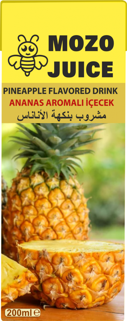 MOZO JUICE 200 ML FRUIT JUICE PINEAPPLE*27