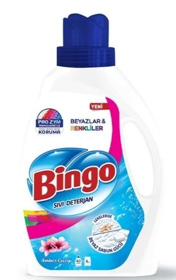 BINGO LIQUID DETERGENT 2600 ML AMBER*6