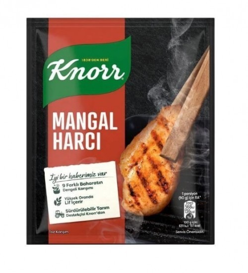 KNORR BBQ SPICY 37GR*12