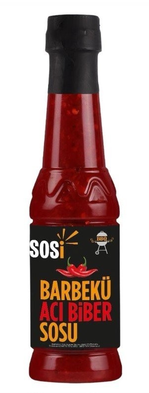 SOSİ BBQ PEPPER HOT SAUCE 350 ML*12