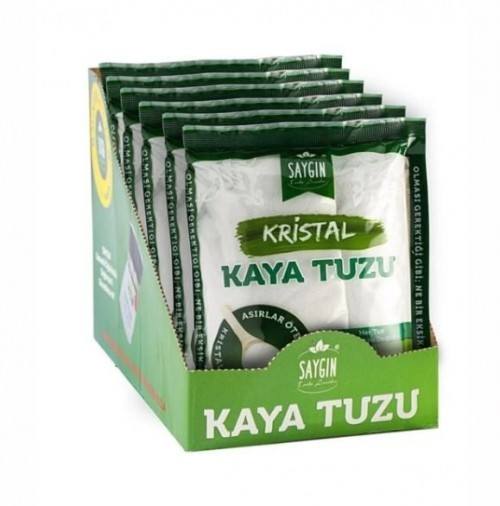 SAYGIN ROCK SALT BAGS TABLE SERIES 500 GR*14