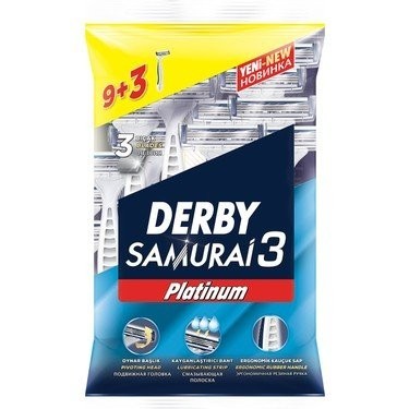 DERBY SAMURAI 3 PLATINUM 9+3 BAGS*4