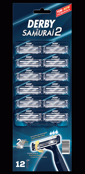 DERBY SAMURAI 2 CARD 12 PCS*1