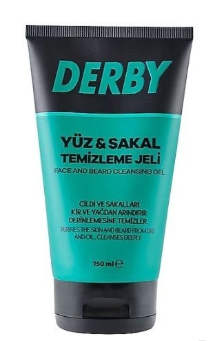 DERBY 150 ML FACE AND BEARD CLEANING GEL*12