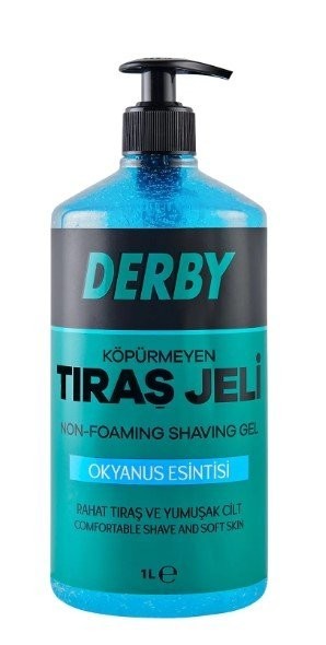 DERBY SHAVE GEL 1 LT OCEAN BREEZE *6