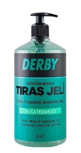 DERBY SHAVE GEL 1 LT NATURAL FRESH*6