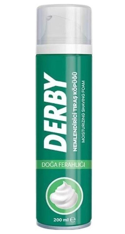 DERBY SHAVING FOAM 200 ML NATURE FRESH*12