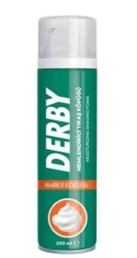 DERBY SHAVING FOAM 200 ML AMBER SCENT*12