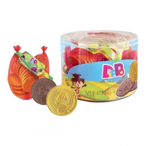DİPPO 27 GR NET COIN MILK CHOCOLATE*24