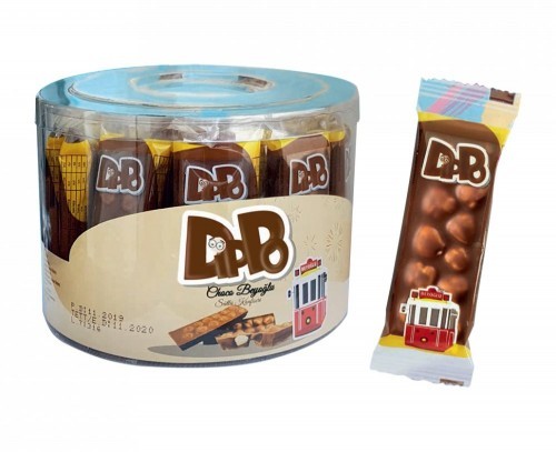 DİPPO 25 GR BEYOĞLU HAZELNUT CHOCOLATE*30 PVC