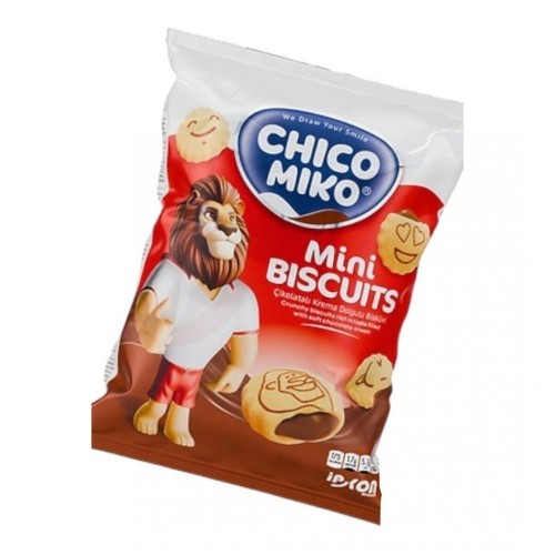 CHICO MIKO 17 GR MINI BISCUITS WITH CHOCOLATE*24