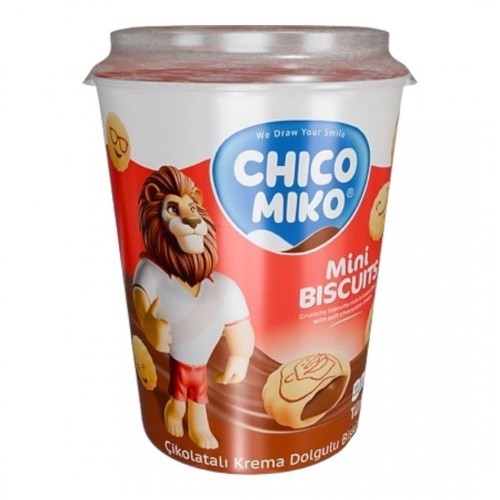 CHICO MIKO 125 GR MINI BISCUITS WITH CHOCOLATE*24