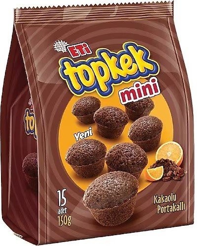 ETİ (16283) TOPKEK MINI COCOA ORANGE 150 GR*12