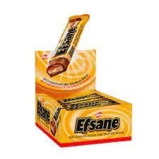 BIFA EFSANE Milky Compound Chocolate Coated CARAMEL Biscuit 20.5 GR *24(1660D)