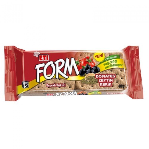 ETİ (24192)FORM WHOLE Wheat TOMATO OLIVE BISK 40 GR*24