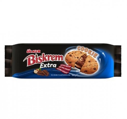 ÜLKER (1145-09) BISKREM EXTRA COOKIE 184GR*12