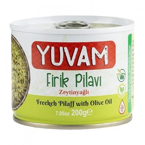 YUVAM 200 GR CANNED FRIK RICE PLAIN*12
