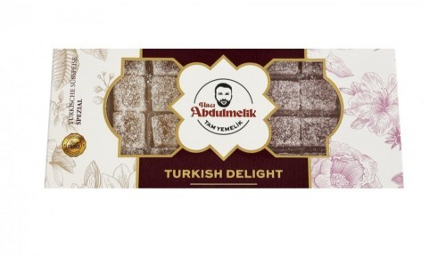 HACI ABDULMELİK PLAIN AND ROSE ATOM TURKISH DELIGHT 350 GR*12