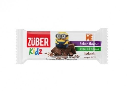 ZÜBER KIDZ BAR 30 GR COCOA FRUIT DESSERT*16