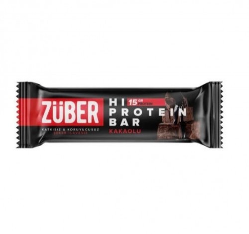 ZÜBER HI PROTEIN BAR 45 GR COCOA*12