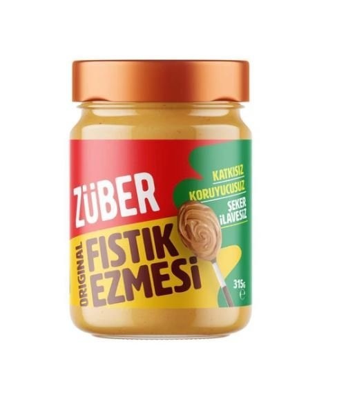 ZÜBER 315 GR ORIGINAL PEANUT BUTTER*12