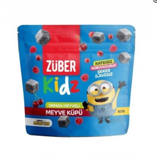 ZÜBER KIDZ FRUIT CUBE 49 GR FOREST FRUIT*12