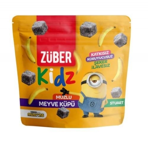 ZÜBER KIDZ FRUIT CUBE 49 GR WITH BANANA*12