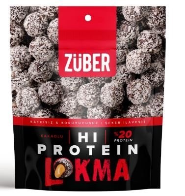 ZÜBER HI PROTEIN LOKMA 84 GR WITH COCOA *12
