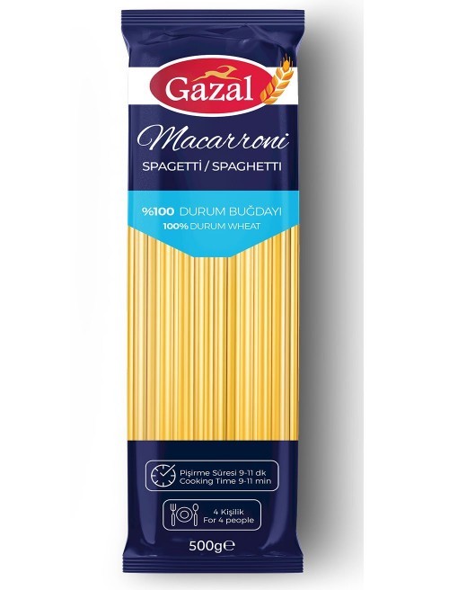 GAZAL PASTA 500 GR SPAGHETTI*20