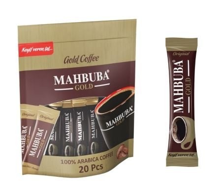 MAHBUBA GOLD COFFEE 2 GR 20 PCS *24