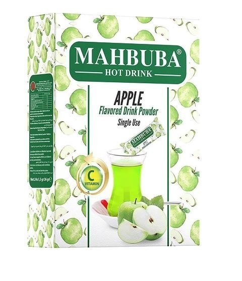 MAHBUBA HOT DRINK APPLE (1.5 GR X 24 PIECES)*1