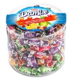 SENCER DAMIX 500 GR FRUIT FILLED SOFT CANDY PVC*12