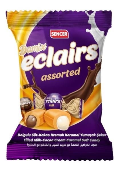 SENCER DAMIX 1000 GR COCOA CREAM CARAMEL SOFT CANDY*8